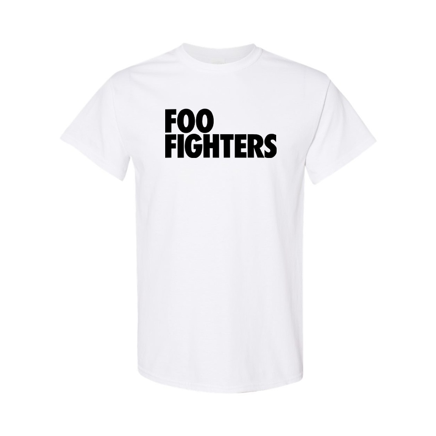 Men's Foo Fighters Logo Cotton T-Shirt