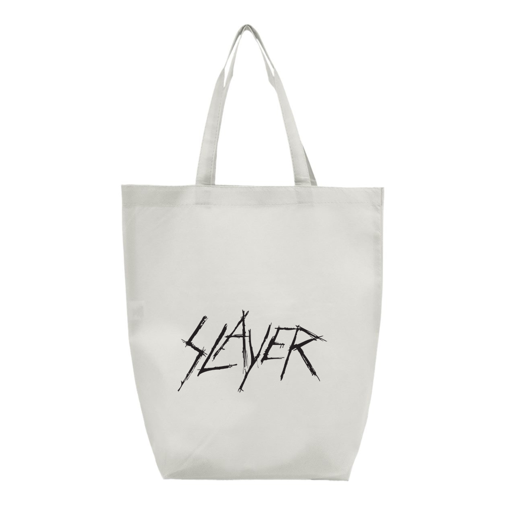 Slayer Carved  Q-Tees Non-Woven Gusset Bottom Tote