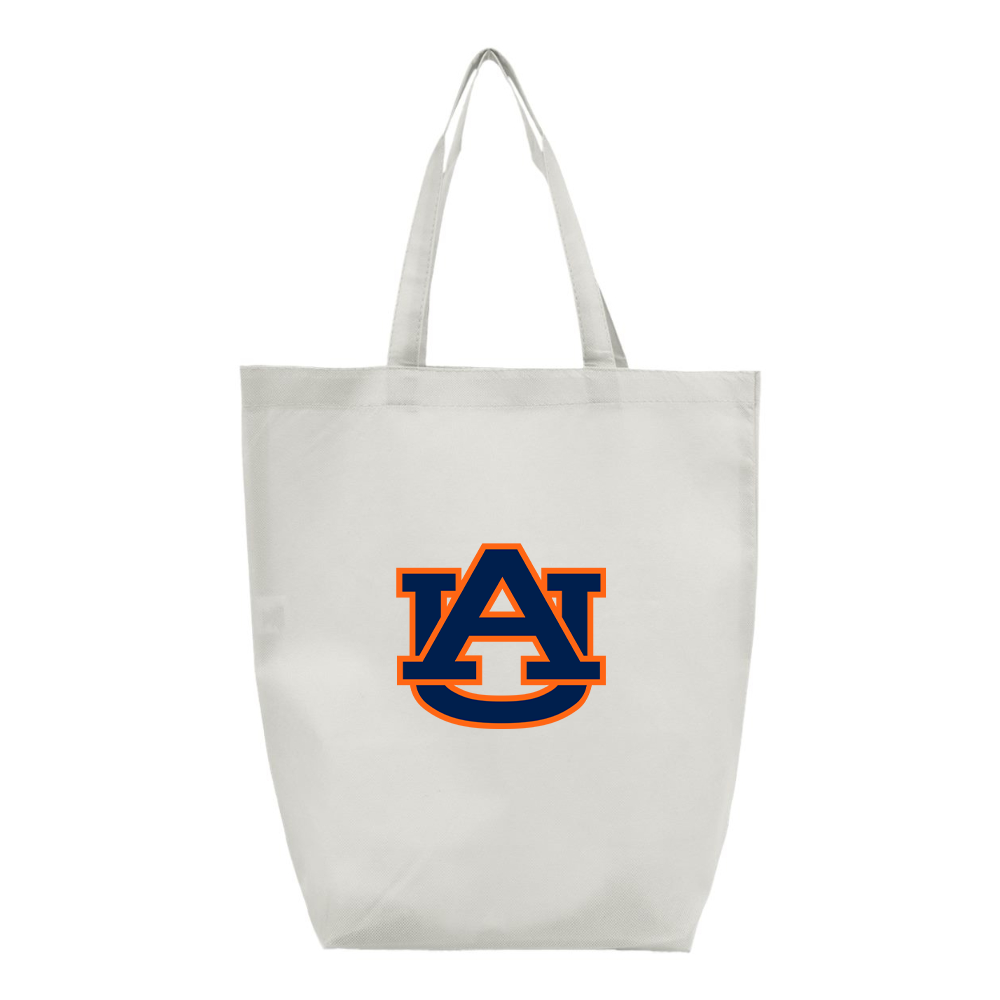 Auburn Tigers Q-Tees Non-Woven Gusset Bottom Tote