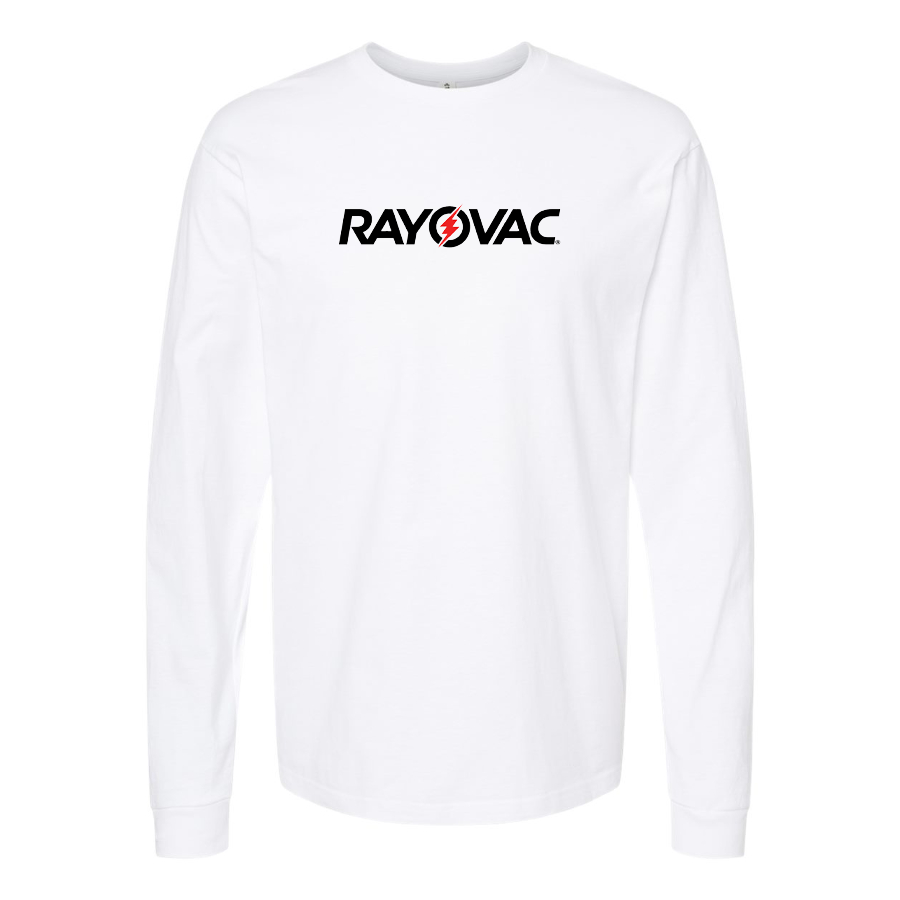 Men's  Rayovac   Logo  Cotton Long Sleeve T-Shirt