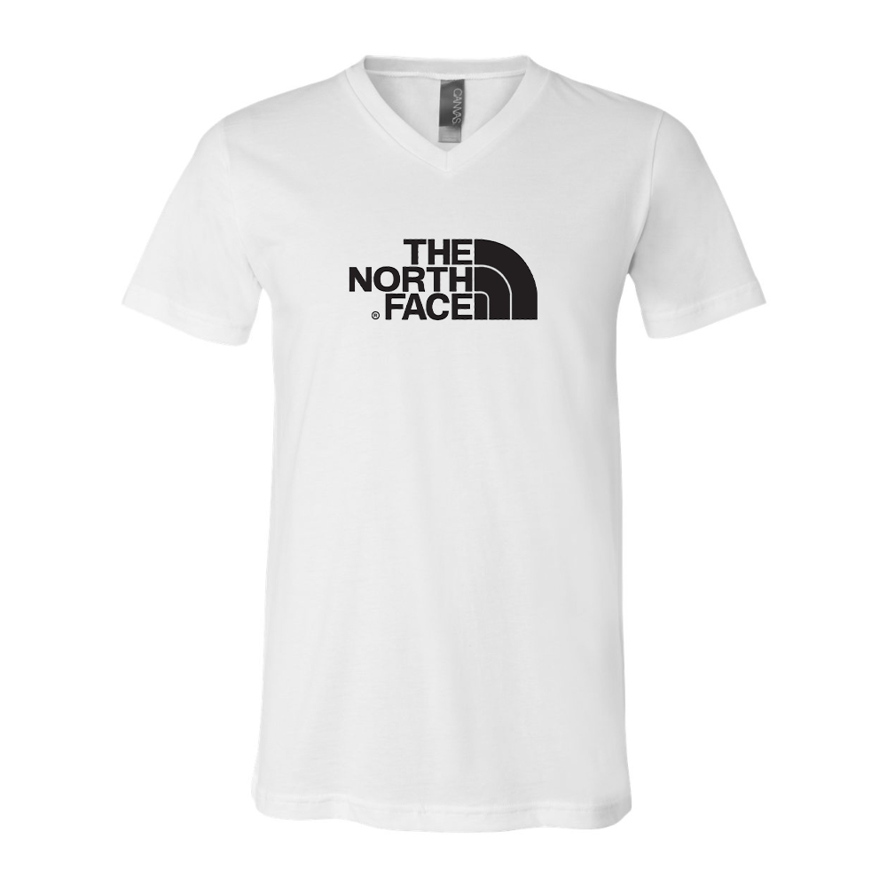 The North Face Black  BELLA  CANVAS - Jersey V-Neck T-Shirt