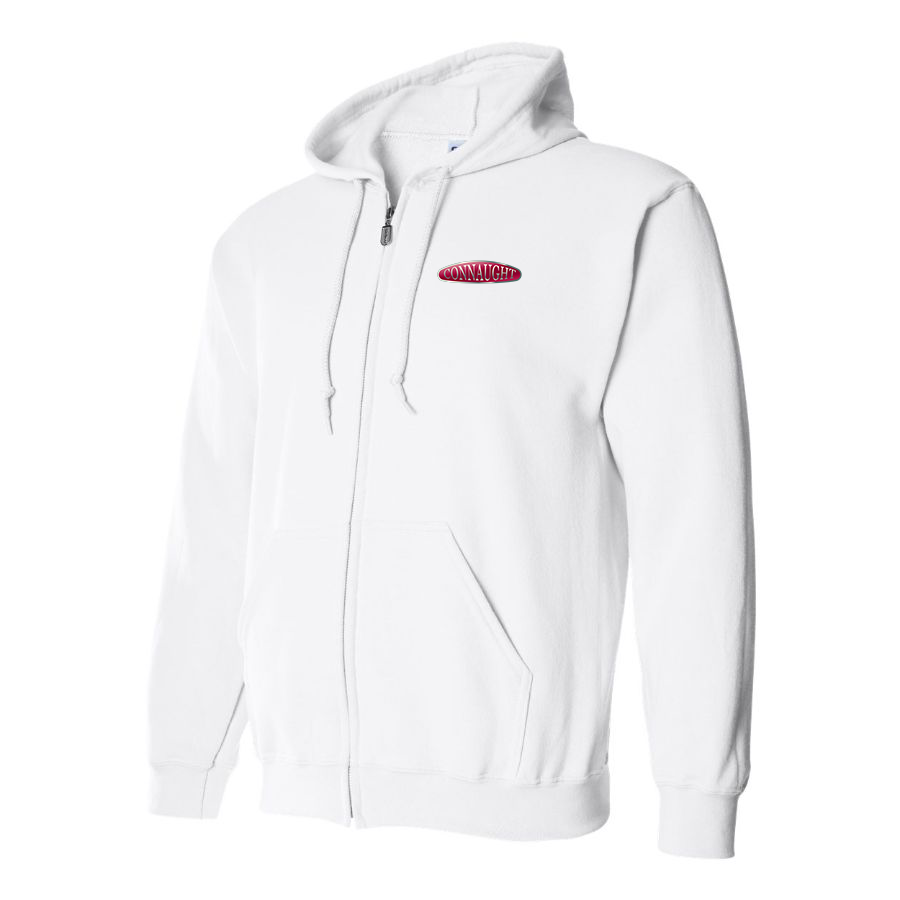 Men's Connaught Motor Company Logo Zipper Hoodie