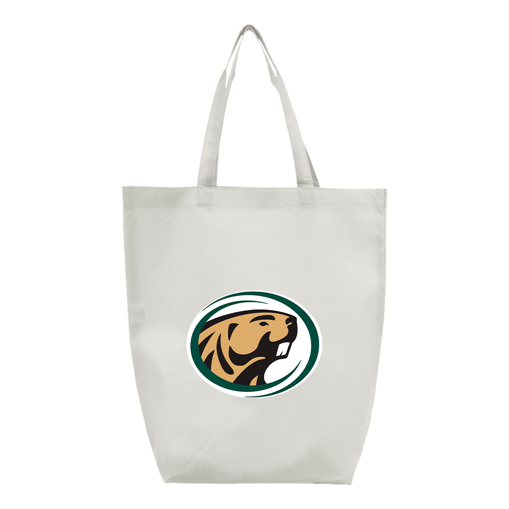 Bemidji State Beavers Q-Tees Non-Woven Gusset Bottom Tote