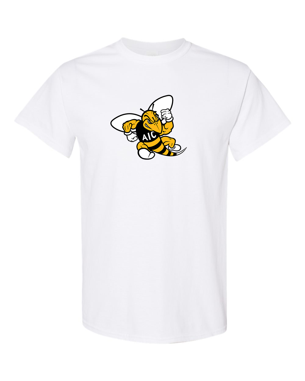 Men's AIC Yellow Jackets  Gildan Heavy Cotton T-Shirt