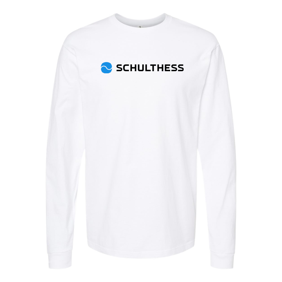 Men's  Schulthess Logo Cotton Long Sleeve T-Shirt