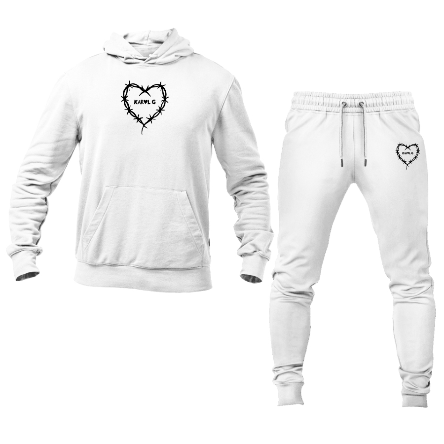 Men's KAROL G Logo Hoodie Joggers Set