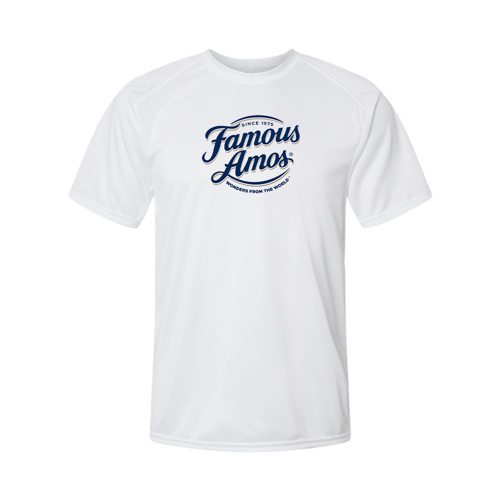 Men's Famous Amos Logo Performance T-Shirt
