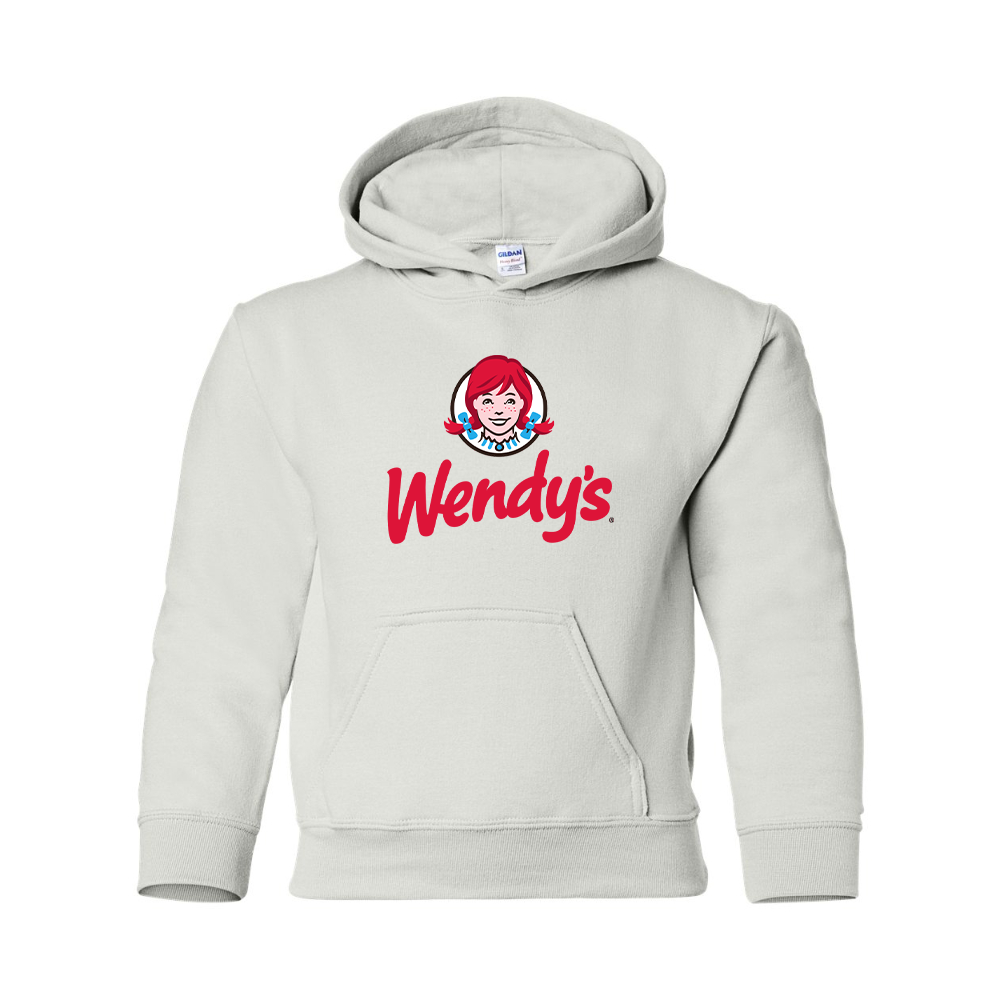 Youth Wendy_s  Gildan Heavy Blend  Hooded Sweatshirt