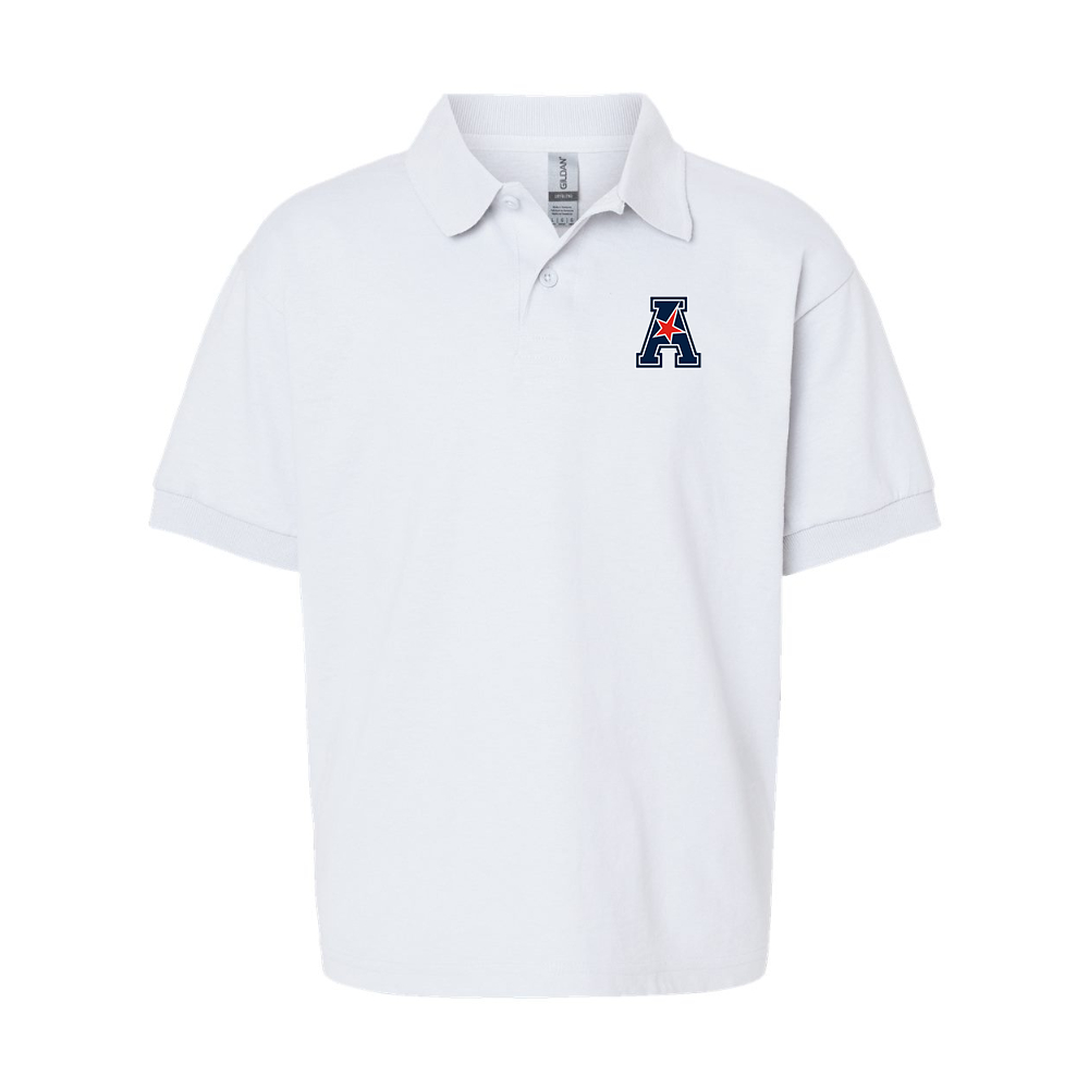 Youth    American Athletic Conference  Gildan Dry Blend Jersey Polo
