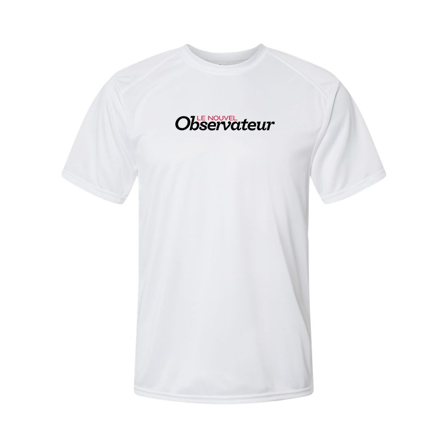 Men's Le Nouvel Observateur Logo  Performance T-Shirt