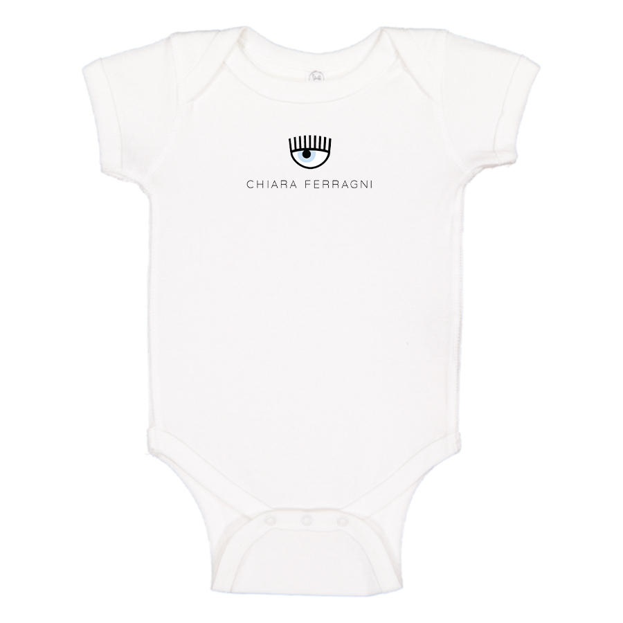 Chiara Ferragni Collection Logo Baby Onesie Romper