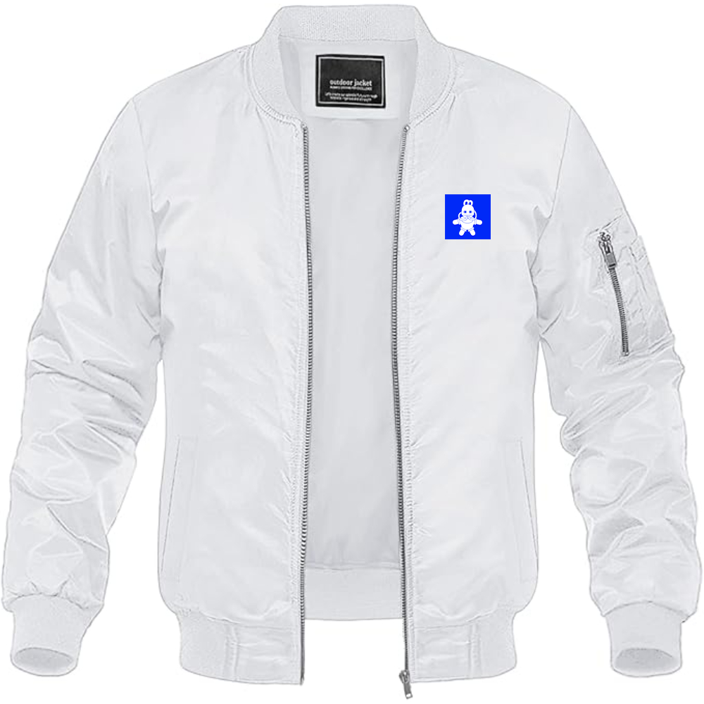 Men's  Mac Miller Logo Lightweight Bomber Jacket Windbreaker Softshell Varsity Jacket Coat