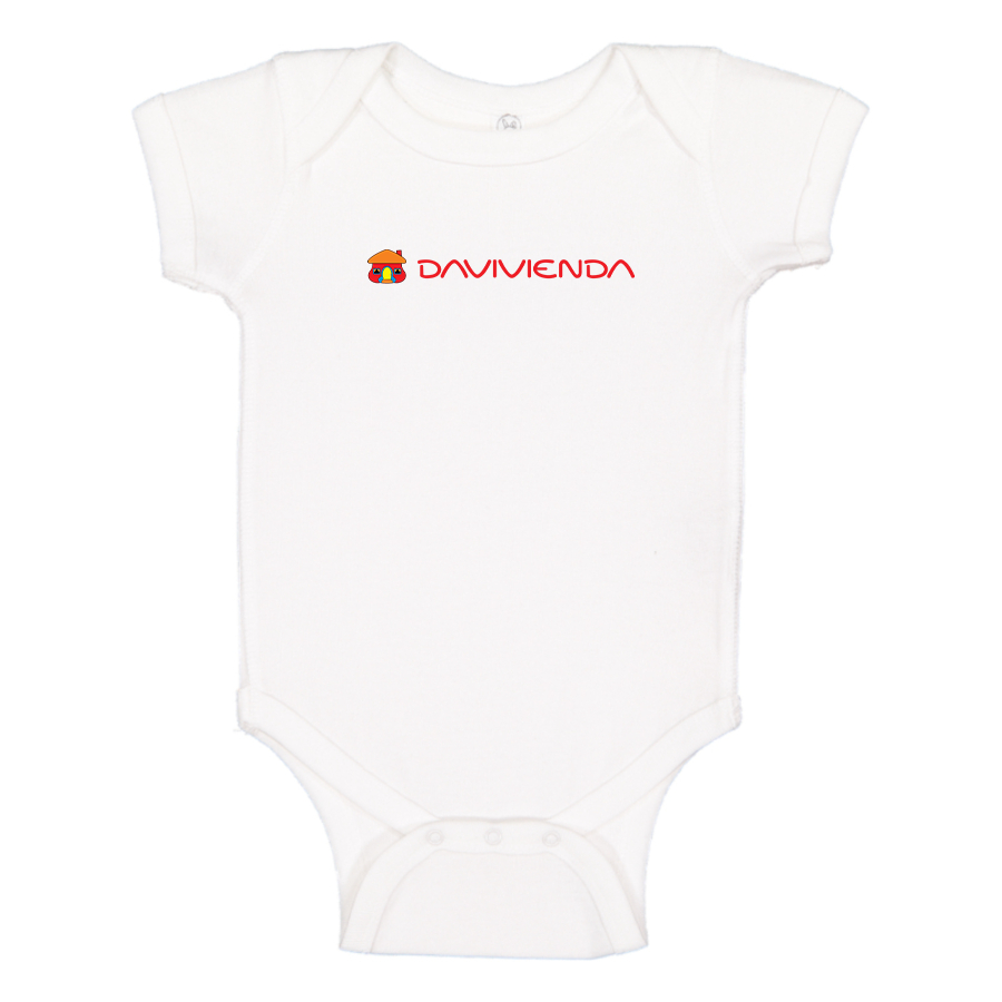 Davivienda Logo Baby Onesie Romper
