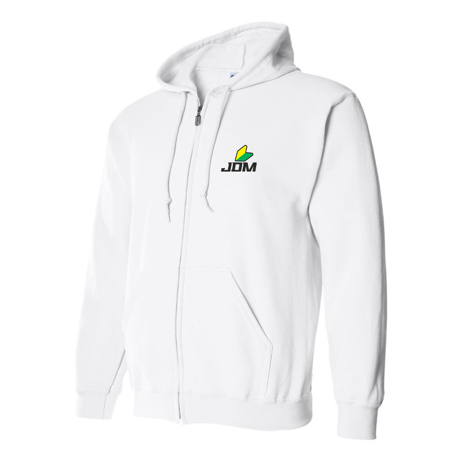 Men's JDM Logo Zipper Hoodie