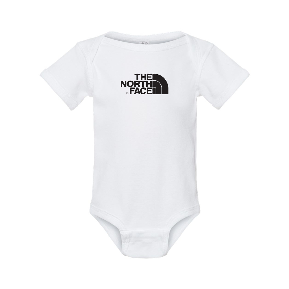 The North Face Black Rabbit Skins Infant Baby Rib Bodysuit