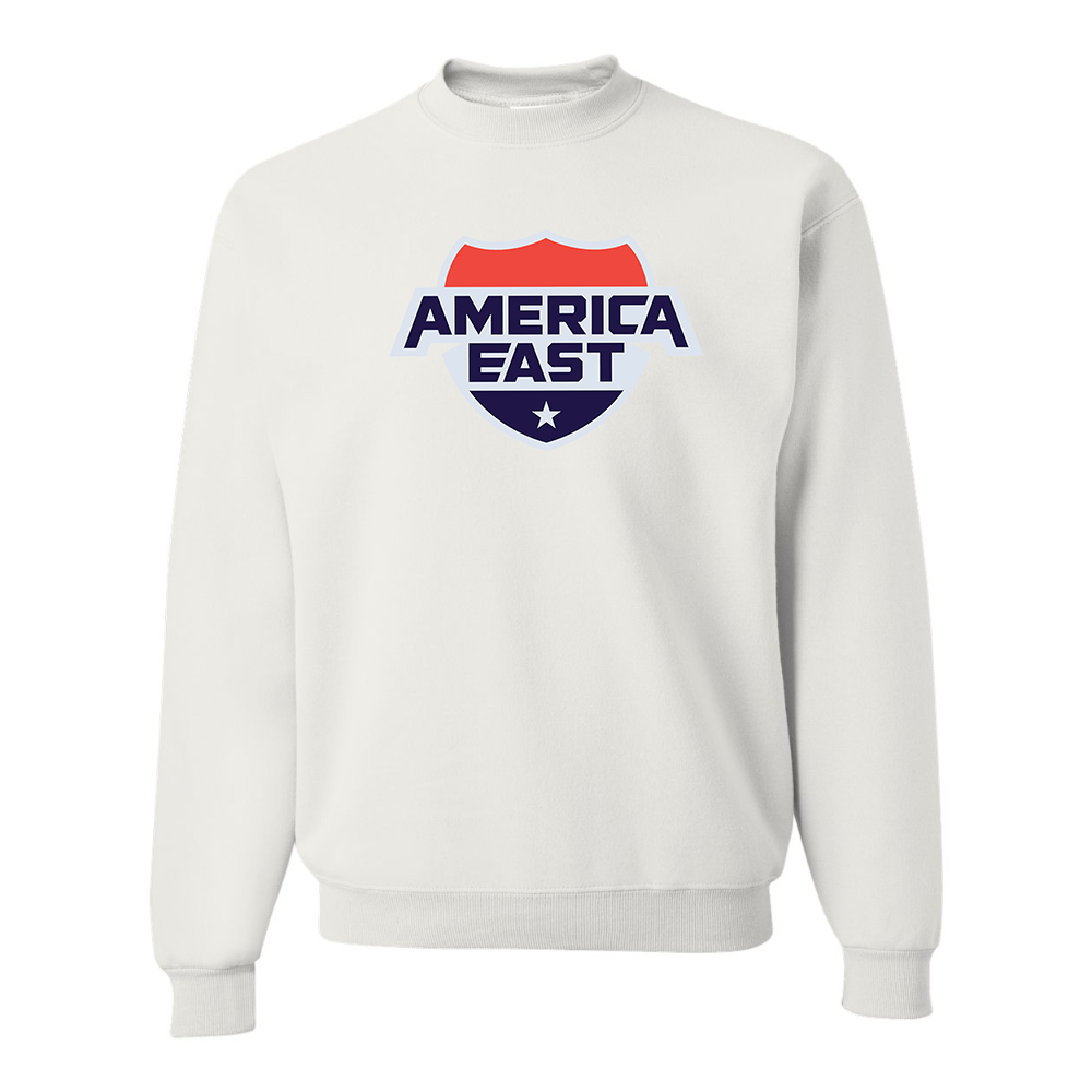 Men's  America East Conference JERZEES NuBlend Crewneck Sweatshirt