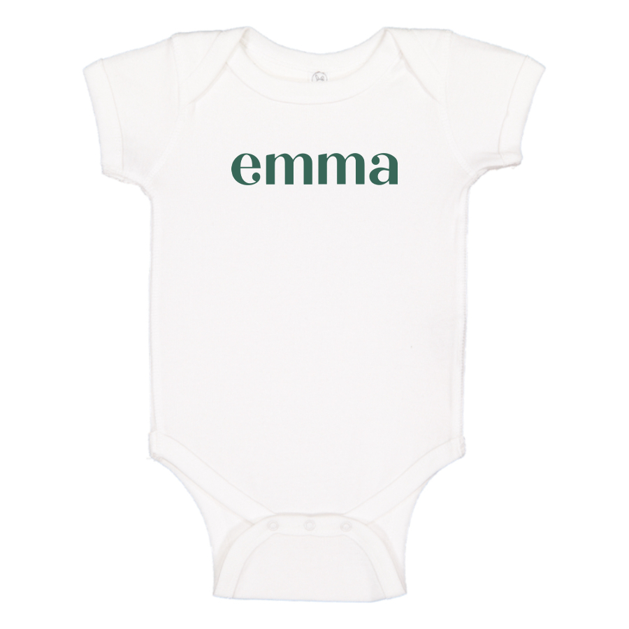 Emma Logo Baby Onesie Romper