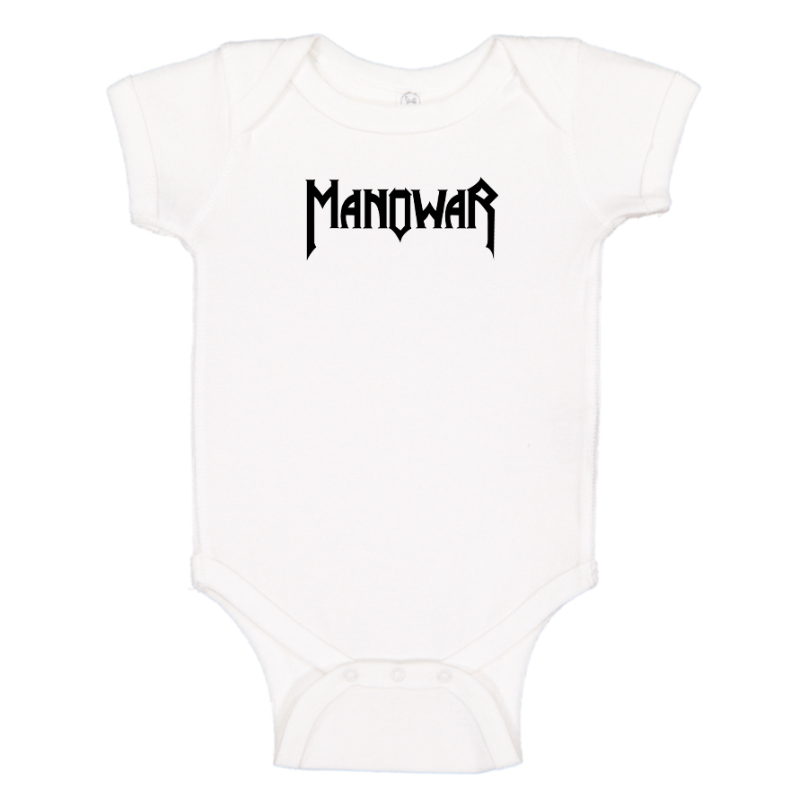 Manowar Logo Baby Onesie Romper