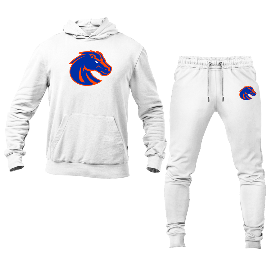 Men's Boise State Broncos  Hoodie Joggers Set
