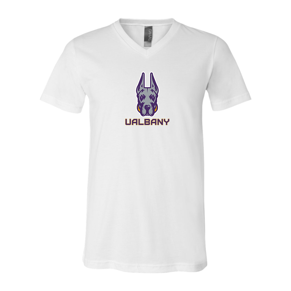 Albany Great Danes  BELLA  CANVAS - Jersey V-Neck T-Shirt