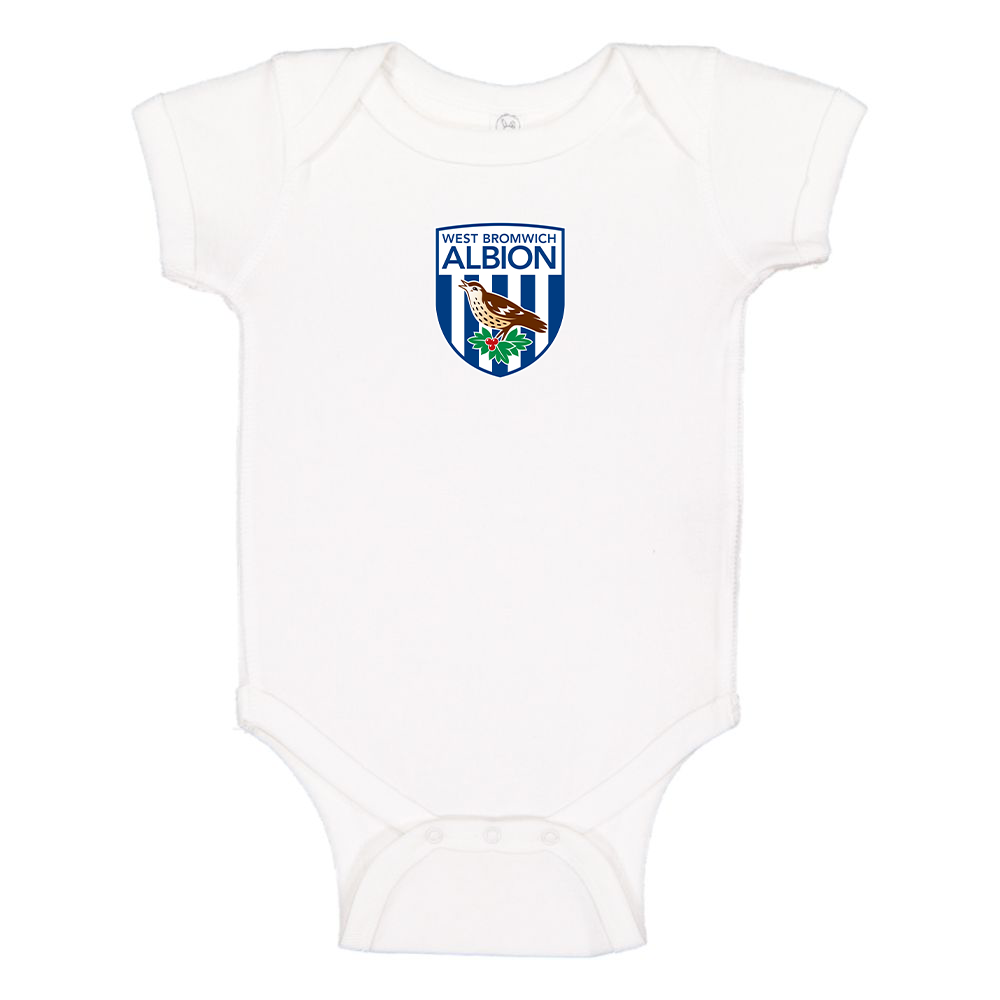 West Bromwich Albion Soccer Baby Onesie Romper