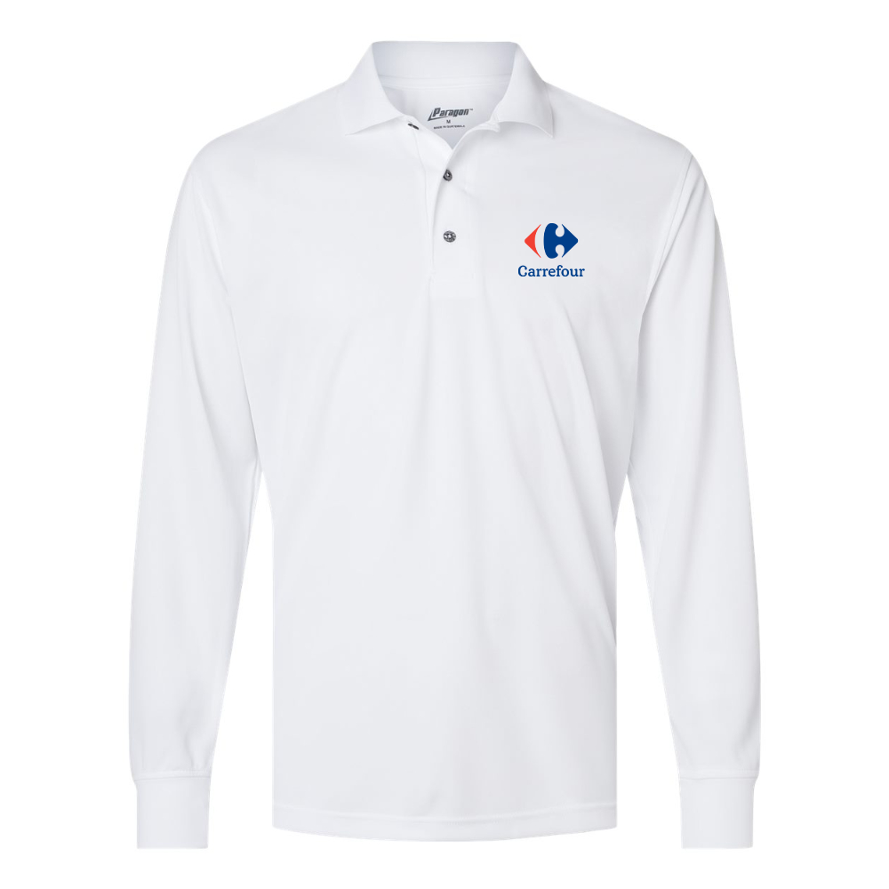 Men's  Carrefour Paragon Prescott Long Sleeve Polo