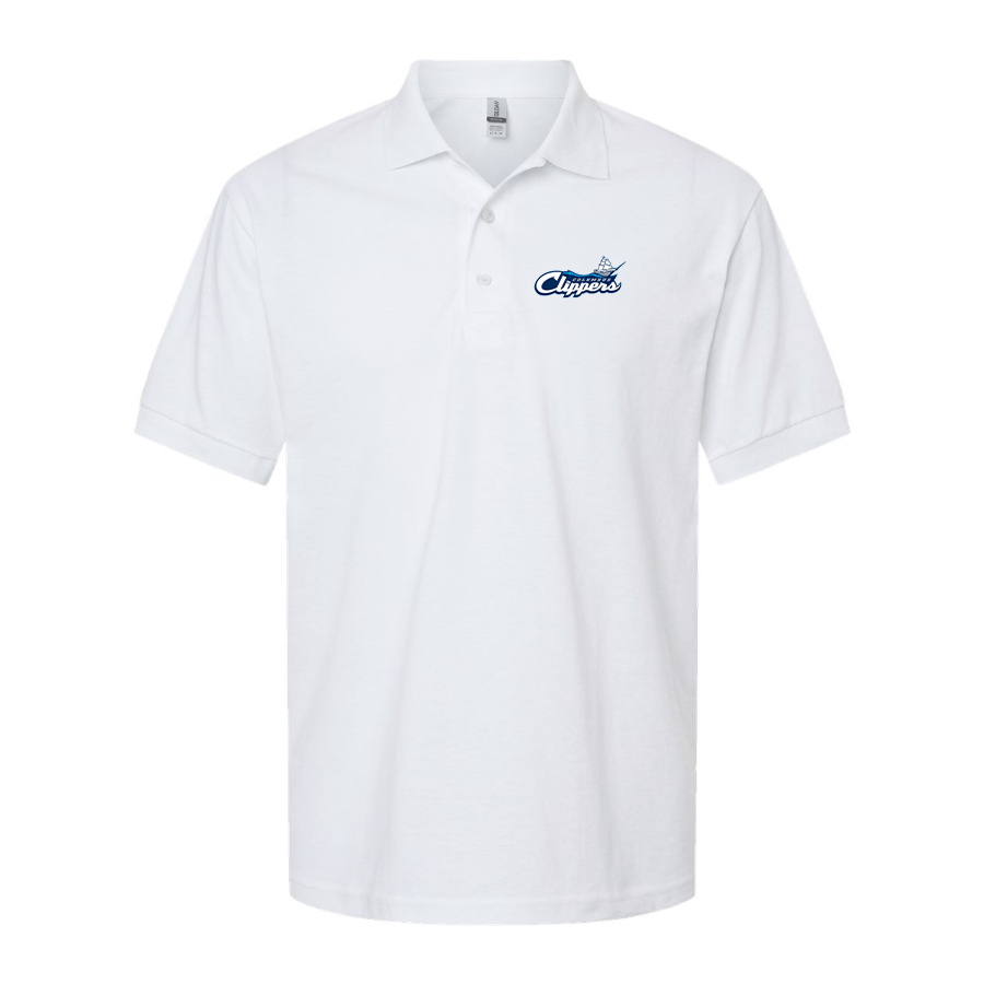 Men's Columbus Clippers Logo Dry Blend Polo