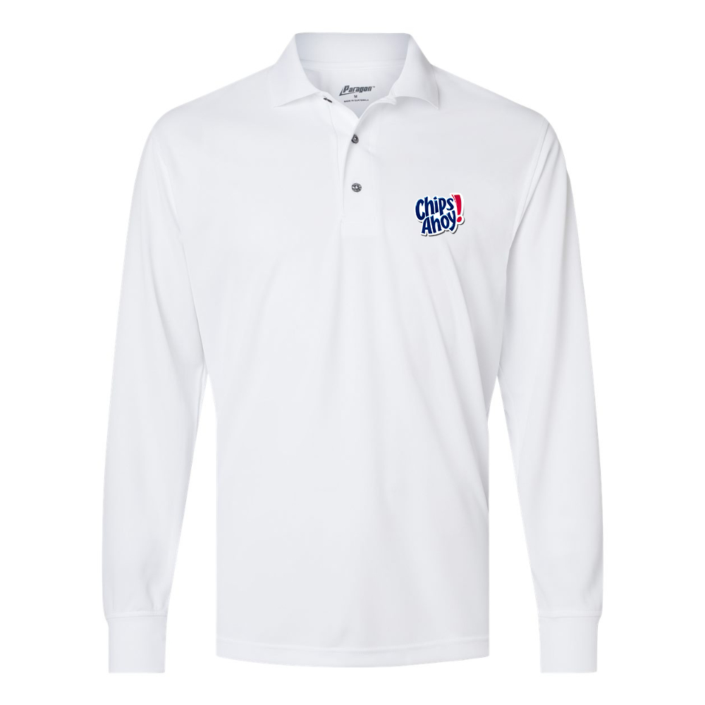 Men's Chips Ahoy Paragon Prescott Long Sleeve Polo