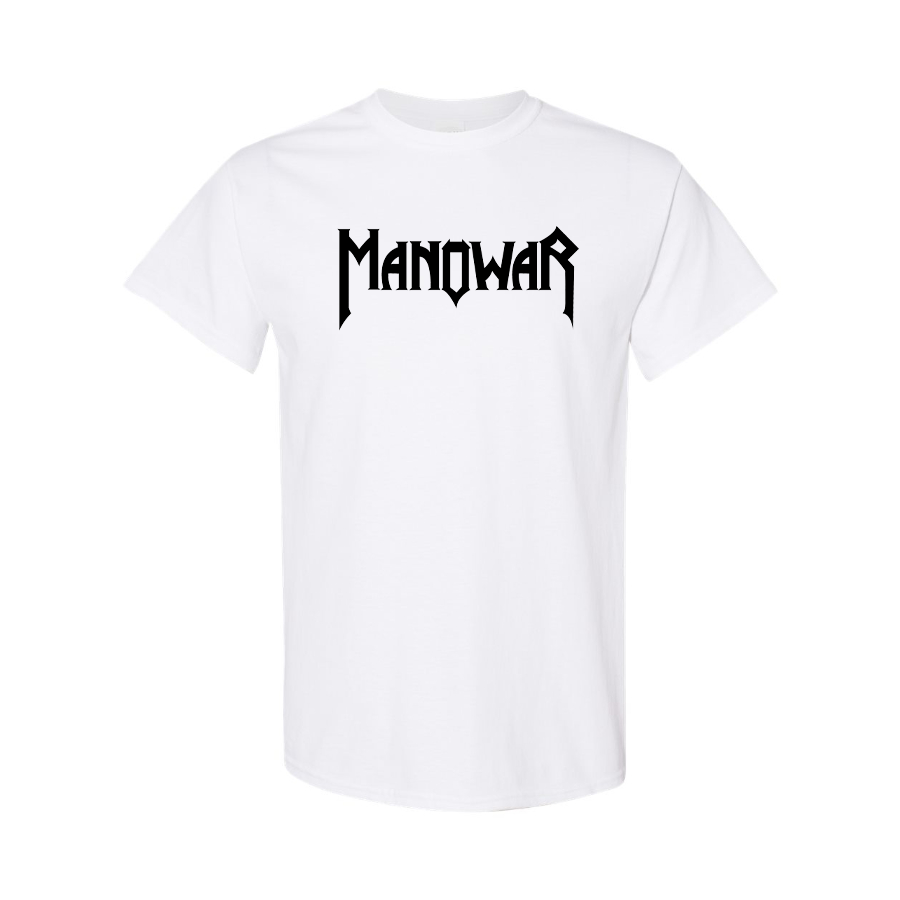Men's Manowar Logo Cotton T-Shirt