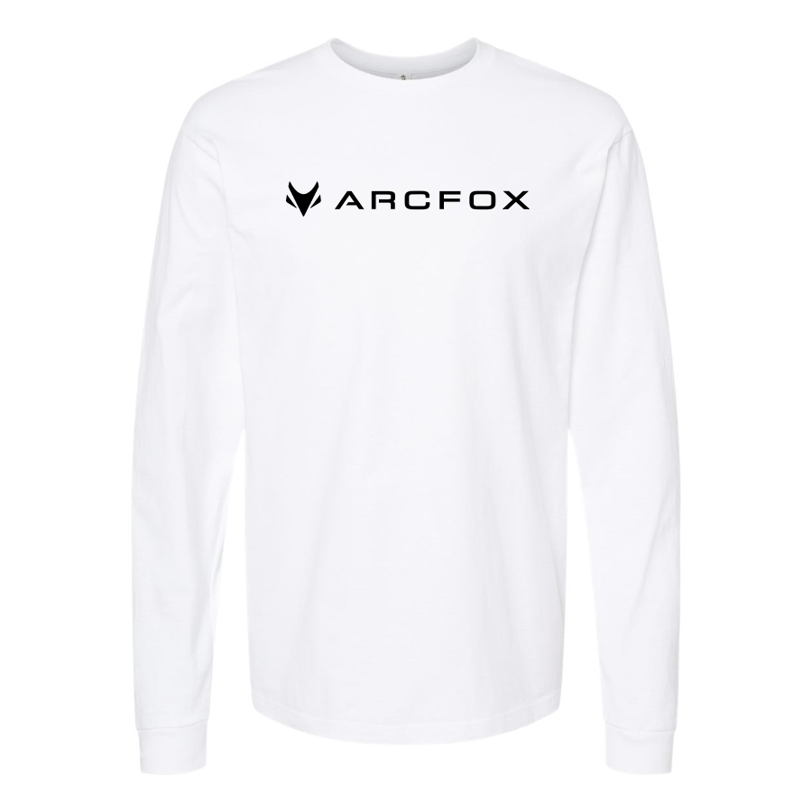 Men's Arcfox Logo Cotton Long Sleeve T-Shirt