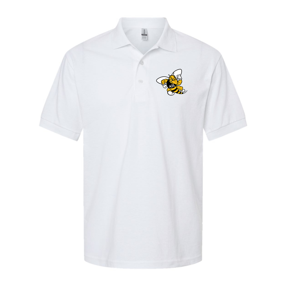Men's AIC Yellow Jackets Dry Blend Jersey Polo