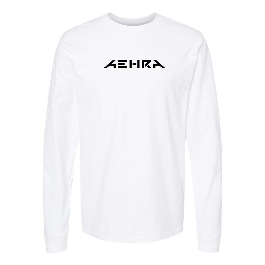 Men's AEHRA   Logo Cotton Long Sleeve T-Shirt