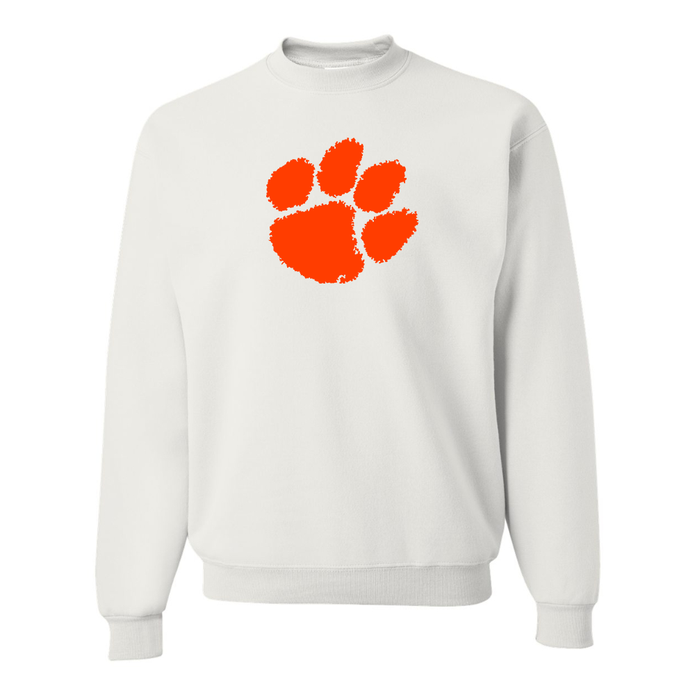 Men's Clemson Tigers JERZEES NuBlend Crewneck Sweatshirt
