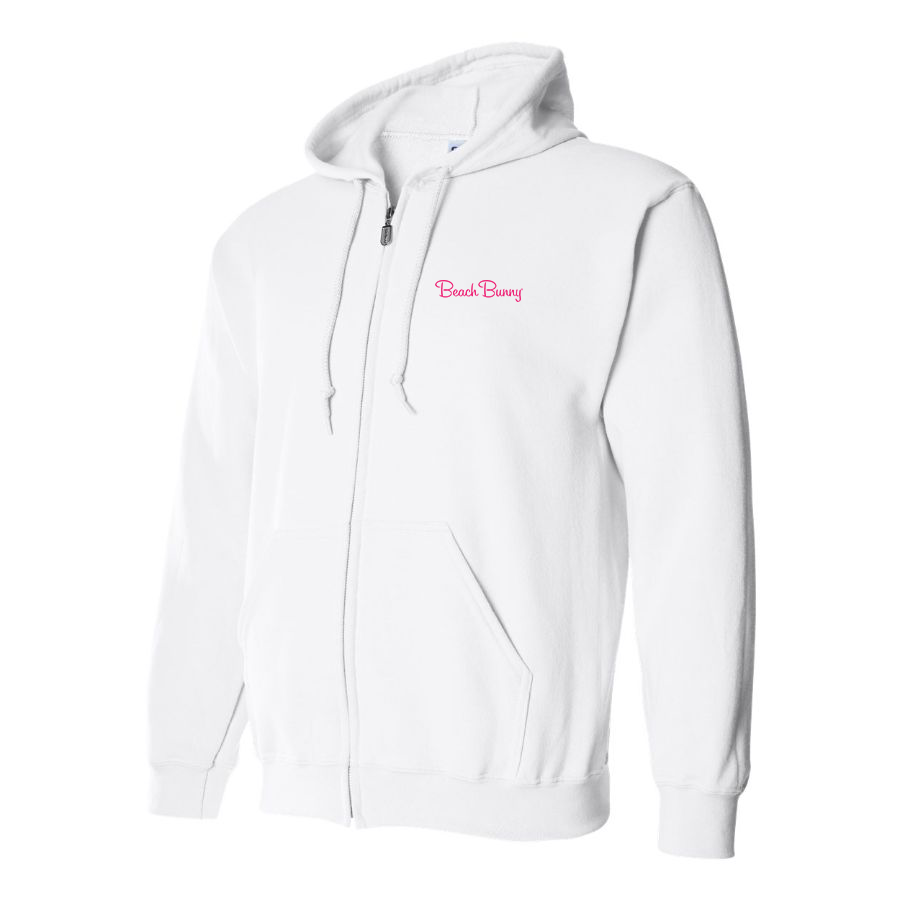 Men's Beach Bunny Logo Zipper Hoodie