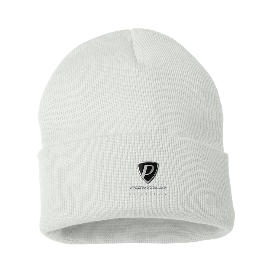 Puritalia Automobili Logo Beanie Hat