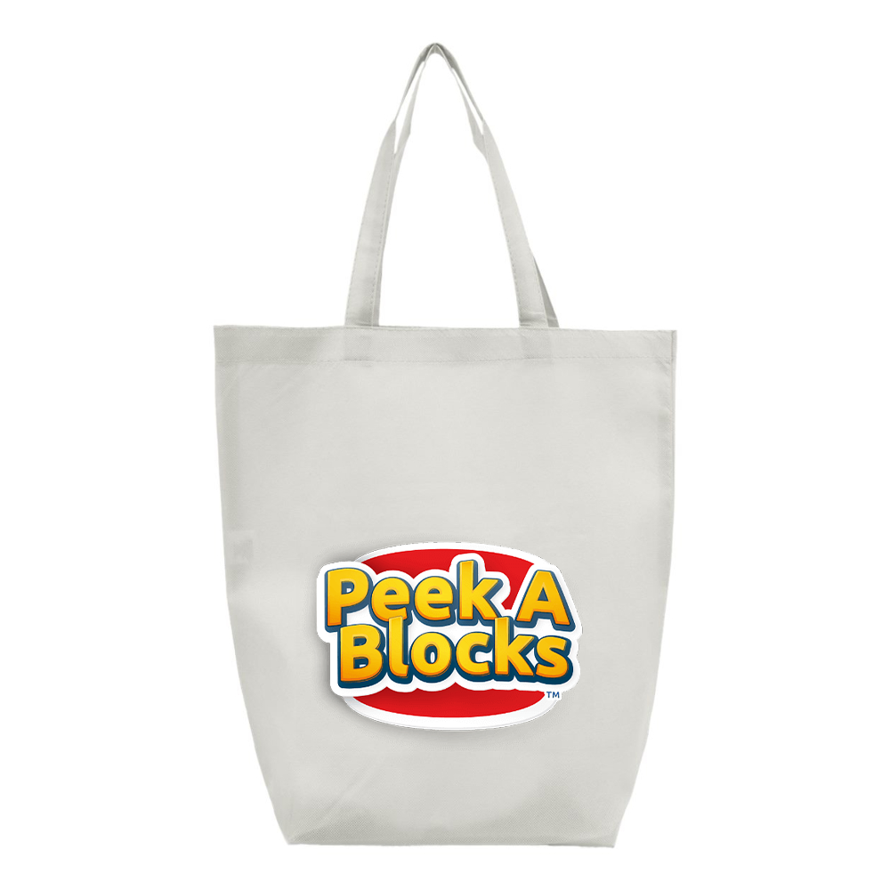 Peek A Blocks Q-Tees Non-Woven Gusset Bottom Tote