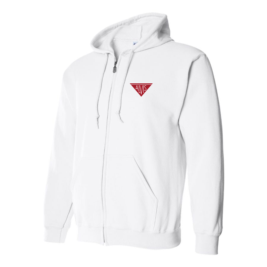 Men's Alvis Logo Zipper Hoodie