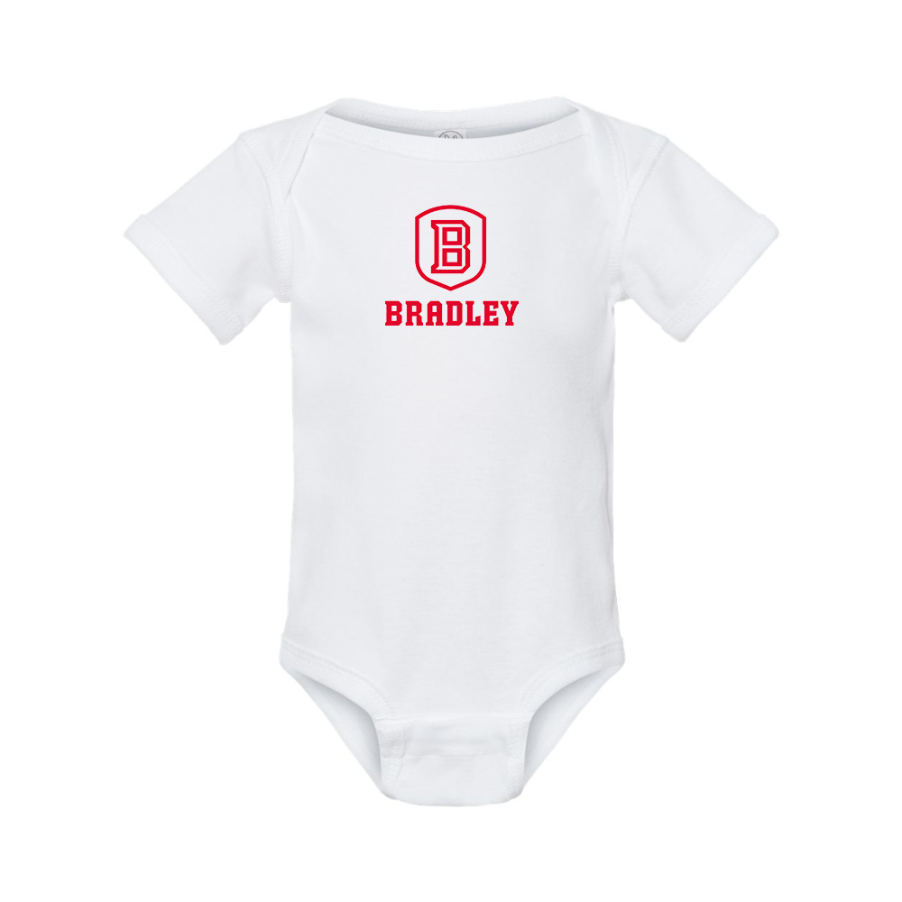 Bradley Braves Rabbit Skins Infant Baby Rib Bodysuit