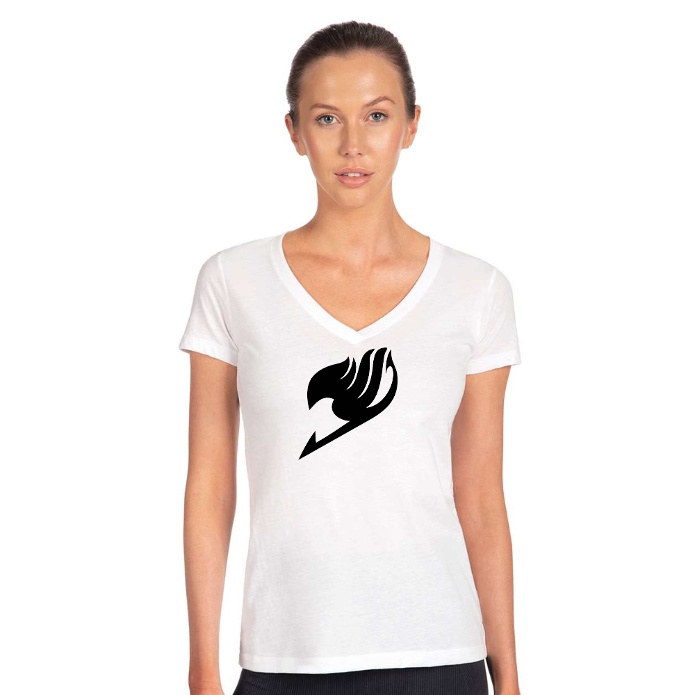 Women's  Fairy Tail  Next Level V-Neck T-Shirt