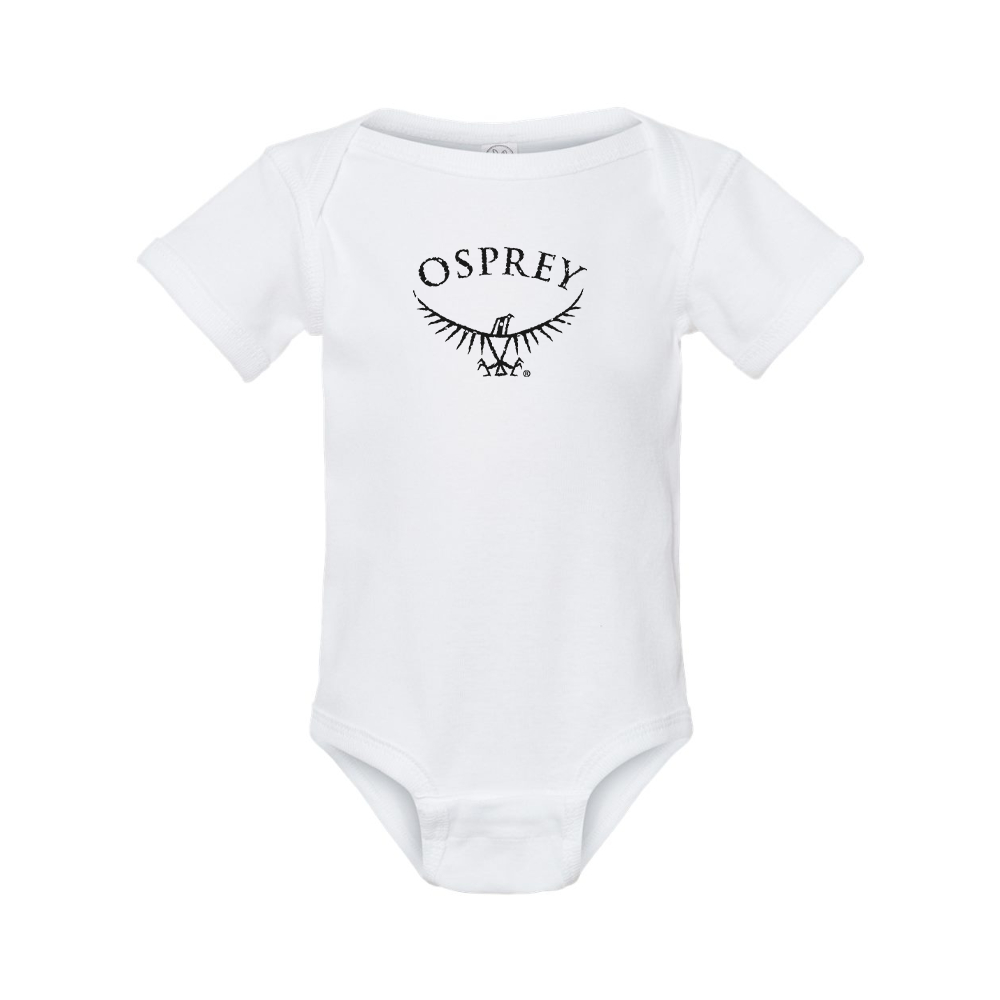 Osprey Black Rabbit Skins Infant Baby Rib Bodysuit