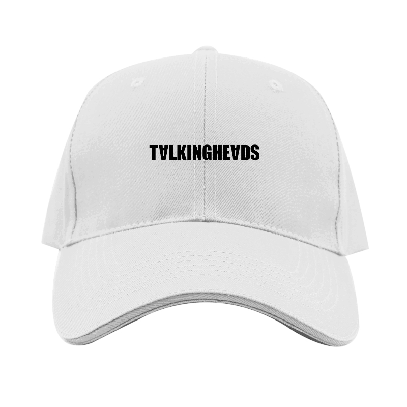 Talking Heads Logo Dad Baseball Cap Hat