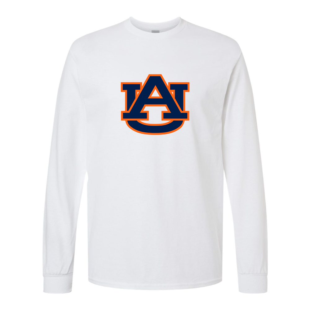 Men's  Auburn Tigers  Gildan Heavy Cotton Long Sleeve T-Shirt