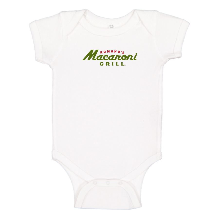 Romano_s Macaroni Grill  Logo Baby Onesie Romper