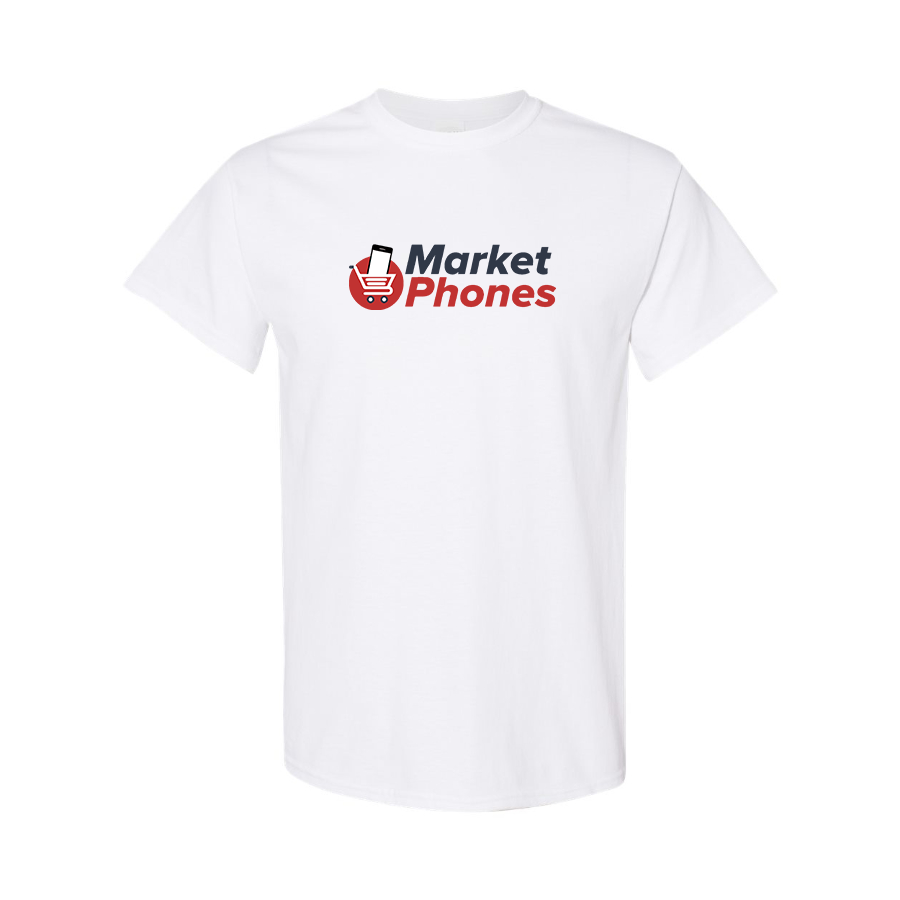 Men's MarketPhones.com Logo Cotton T-Shirt