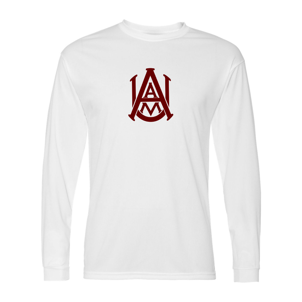 Men's Alabama AM Bulldogs   Gildan Heavy Cotton Long Sleeve T-Shirt