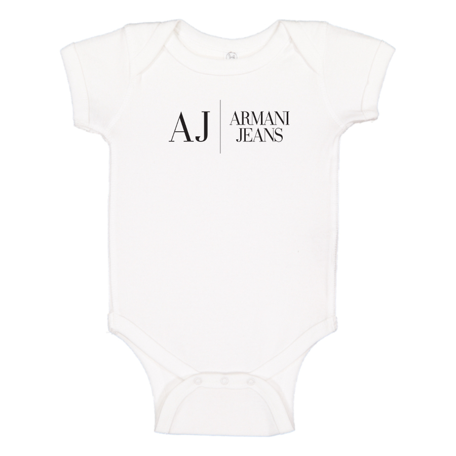 Armani Jeans Logo Baby Onesie Romper