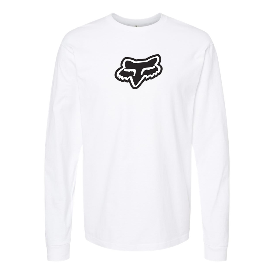 Men's fox racing  Cotton Long Sleeve T-Shirt
