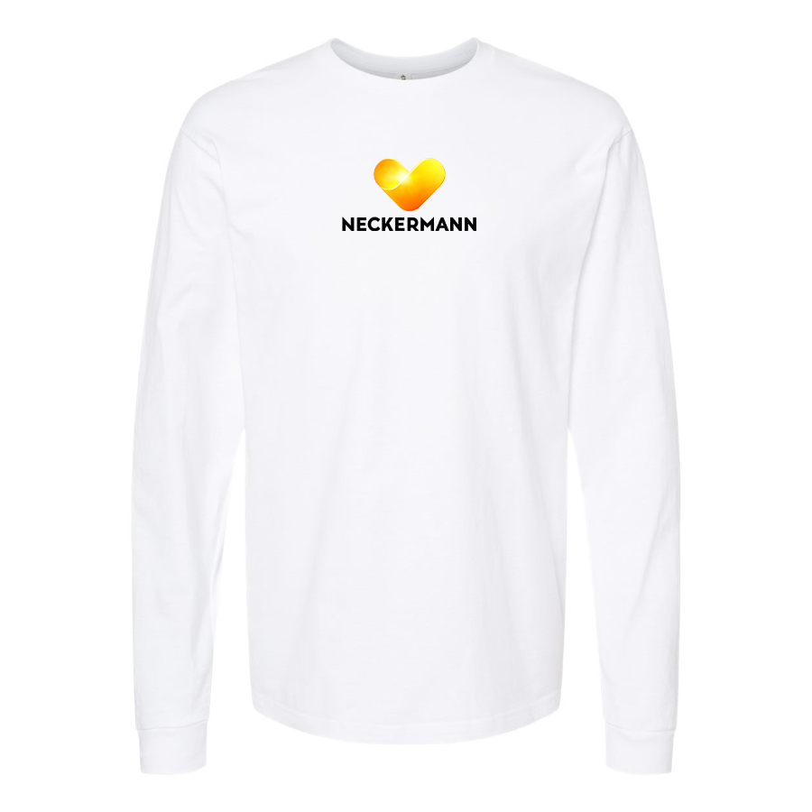 Men's  Neckermann Logo  Cotton Long Sleeve T-Shirt