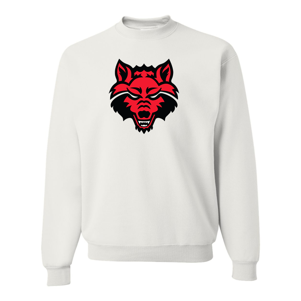 Men's Arkansas State Red Wolves JERZEES NuBlend Crewneck Sweatshirt