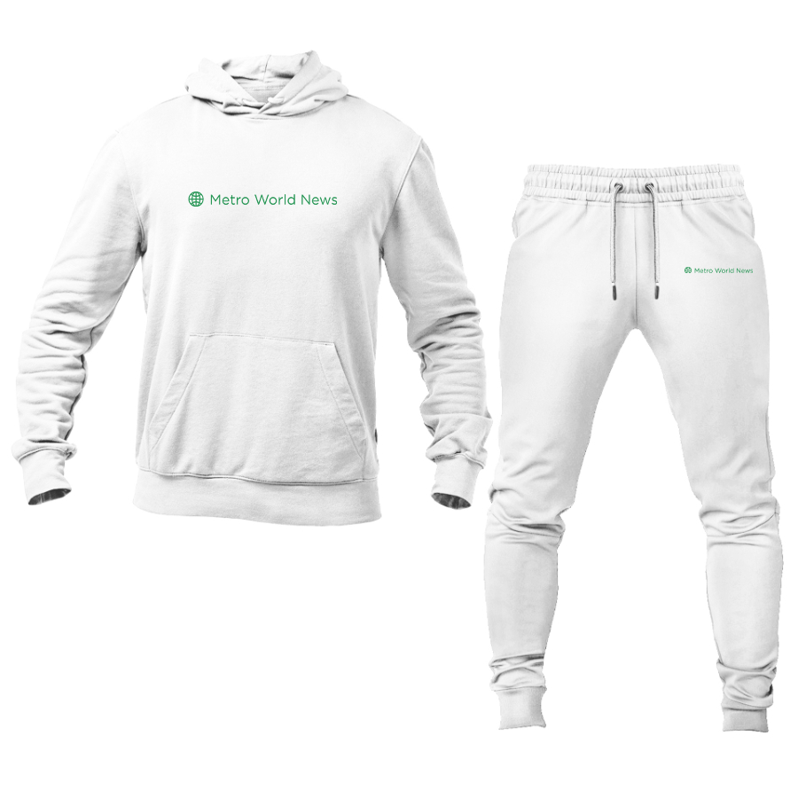 Men's Metro International Logo Hoodie Joggers Set
